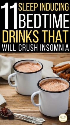 These are the best bedtime drinks to help you sleep according to science. Beautiful Bed Designs, Hot Drinks Recipes, Sleep Drink, Books And Tea, Lunch Healthy, Natural Sleep Remedies, Sleep Remedies, Sleepy Time, Healthy Drinks Recipes