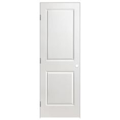 a white door on a white background