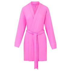 Brand New In Her Original Bag Sold Out Forever And Sold Out In Minutes Every Time Color Bubblegum Size Large ****Last One**** Pink Satin Robe, Terry Robe, Lounge Robes, Belted Cardigan, Mini Short, Original Bags, Sleepwear Robe, Pink Satin, Cozy Knits