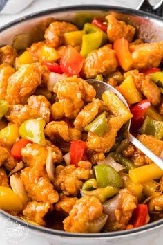 Easy Sweet and Sour Chicken Recipe - Little Sunny Kitchen