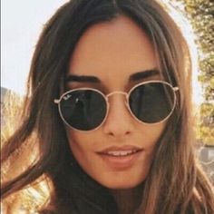 Top Seller for Sunglasses ROUND METAL - Classic GREEN Lens - RAY BAN RB3447, Men's Accessories Ray Ban Sunglasses Women, Ray Ban Round Metal, Round Metal Sunglasses, Round Ray Bans, Glasses Makeup, Classic Sunglasses, Wayfarer Sunglasses, Metal Sunglasses, Demi Lovato