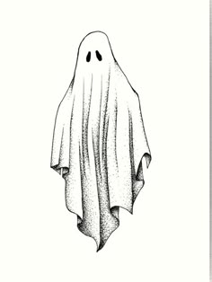 Tattoos Ghost, Easy Creepy Tattoos, Ghost Tattoo Patchwork, Creepy Ghost Tattoo, Spooky Tattoo Stencil, Ghost Tattoos Halloween, Halloween Ghost Tattoo, Ghost Drawing Tattoo, Scary Ghost Tattoo