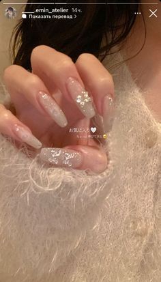 Classy Acrylic, Hello Nails, Blush Nails, Pretty Gel Nails, Really Cute Nails, Cute Gel Nails, Soft Nails, Kawaii Nails