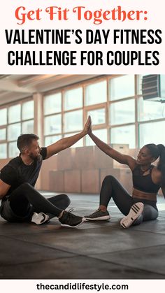 Valentine’s Day Fitness Challenge for Couples" Challenge For Couples, Partner Workouts, Partner Workout, Fitness Challenge, Celebrate Love, Stay Active, Significant Other, Workout Challenge, Get Fit