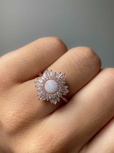 Exploding Star, Opal Statement Ring, Cute Engagement Rings, Dream Engagement Rings, Shiny Things, Opal Ring, Girly Jewelry, Dream Jewelry, Wonderful Things