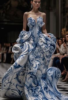 Runway Fashion Couture, Gaun Fashion, Fairytale Dress, Glam Dresses, Inspired Dress, Mode Inspiration, Dress Design, Fancy Dresses, Costume Ideas