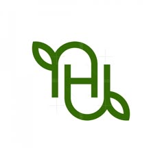 the letter g is made up of green leaves