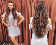 French Hairstyle, Ideas For Hairstyles, Hair Lights, Mermaid Braid, Top Braid, Hairstyle Idea