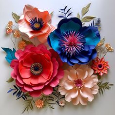 Create a floral haven with these handcrafted paper flowers, arranging them in vases or adorning walls for a captivating display. Paper Flower Backdrop, Flower Backdrop, Origami Paper, Handmade Flowers, Quinceanera, Birthday Ideas, Paper Flowers, Origami, United Kingdom