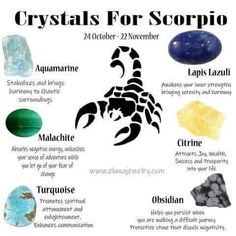 crystals for scorpios