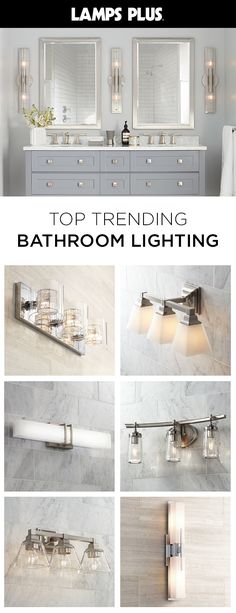 the top trending bathroom lighting fixtures in this article are from lamps plus, which is available