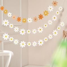 PRICES MAY VARY. 【Daisy Flowers Party Banner】You will receive 3 packs of daisy flower banner (2 white and 1 colorful)party decorations, each pack contains 12 daisy cutouts, a ribbon. The length of the rope is about 3 meters (9.84 ft) 【Boho Daisy Flowers Design】 The daisy paper banners feature Bohemian style and colors, and many lovely daisy flowers can be a hit at your party; with simple beauty and pleasant colors, daisy paper garlands are applicable in occasions of various styles. 【DIY Creation Daisy Decorations, Paper Daisy, First Birthday Party Decorations, Floral Banners, Paper Banners, Hanging Garland