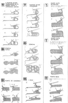 instructions for how to crochet