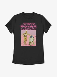 100% CottonWash cold; dry lowImportedListed in women's sizes Star Wars Tees, Star Wars Tshirt, Star Wars Shirts, Teacher Outfits, Womens Tees, Fashion Forward, Womens Shirts, Shirt Designs, Womens Sizes