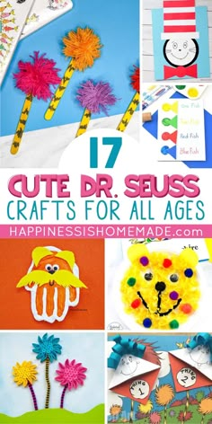 17 cute dr seuss crafts for all ages