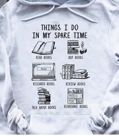 an image of things i do in my spare time shirt