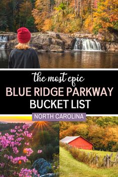 the blue ridge parkway bucket list in north carolina