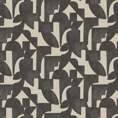 an abstract black and white pattern with leaves on the bottom right corner, in shades of gray