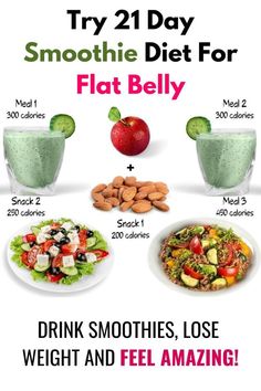 try 21 day smoothie diet for flat belly 300 Calorie Snacks, Belly Fat Smoothies, Fat Burner Smoothie, Flat Belly Smoothie, 21 Day Smoothie Diet, Fat Burners, No Calorie Snacks