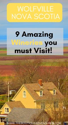 a yellow house with the words 9 amazing things you must visit