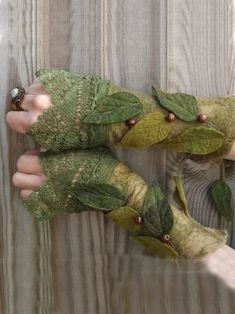 Lace Cuffs, Green Forest, Halloween Party Costumes, Forest Fairy