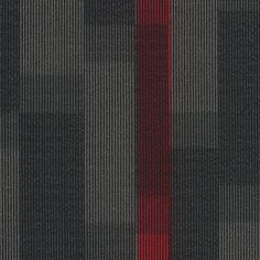 a red and black checkered wallpaper pattern with vertical horizontal lines in the center