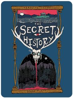 the secret history by donna tatti is featured in this book cover art work