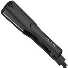 "Imagine getting perfectly smooth and straight strands, fast and with less damage. Interested, We thought you would be. The Revlon Essentials Fast Results Ceramic 1.5\" Flat Iron is the answer. This ceramic flat iron features plates that are designed with a ceramic coating that emits even heat distribution. The result is the heat, no matter how hot, penetrates strands quickly from the inside out helping to reduce damage to hair from over-styling. Not only do these unique plates cause less damage Ceramic Flat Iron, Unique Plates, Hair Straighteners Flat Irons, Hair Straightening Iron, Latest Hair Trends, Latest Hair, Hair Straighteners, Flat Iron Hair Styles, Fast Results