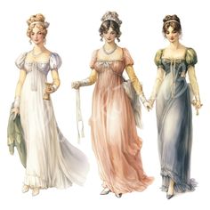 Watercolor Victorian Tea Party Clipart, Vintage Tea Portrait, High Quality JPG, Baroque Lady, Digital Download, Tea Time Scrapbook - Etsy Tea Party Clipart, High Tea Outfit, Victorian Party, High Tea Dress, Victorian Tea Party, Clipart Vintage, Party Clipart, Tea Party Dress, Princess Outfits