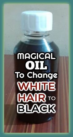 Black Hair Oil, Grey Hair Remedies, Fried Hair, Black And Grey Hair, Pure Coconut Oil, Herbal Oil, Hair Remedies, Health Promotion, Grey Hair