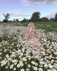 Field Of Daisies, Ethereal Aesthetic, Cottage Core Aesthetic, Spring Aesthetic, + Core + Aesthetic, Pink Princess