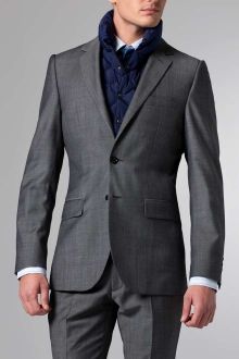 The Nanotech Storm Gray Twill Suit from @Indochino - $629 Men's Grey Suits, Winter Elegant Outfit, Gentleman Lifestyle, Grey Suit Men, Made To Measure Suits, Grey Suits, Gray Suit, Mens Fall, Men's Suits