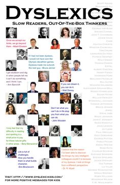 the front cover of dyslexics, with many people's faces