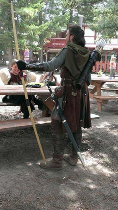 Midsummers Party, Medieval Male Clothing, Medieval Outfits, Ranger Costume, Ren Fair