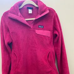 Women’s Re-Tool Pink Fleece. Size Medium. Only Worn A Few Times. Perfect Condition!! Pink Fleece, Patagonia Womens, Patagonia, Womens Tops, Sweatshirts Hoodie, Size Medium, Sweatshirts, Pink, Women Shopping