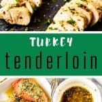 the cover of turkey tenderloin is shown