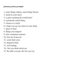 a poem written in black and white with the words'laundry poetry propps '