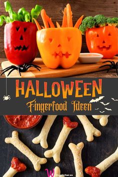 Fingerfood, Snacks und Dessert Ideen für deine Halloween Party. Wenig Aufwand, viel gruseliger Effekt! Fingerfood Halloween, Halloween Buffet Food, Kids Halloween Party Food, Pizza Halloween, Halloween Fingerfood, Halloween Finger, Halloween Finger Foods, Halloween Pizza, Halloween Buffet