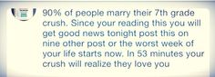 an email message to someone about their wedding