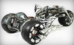 the motorcycle is designed to look like it's made out of wheels and tires