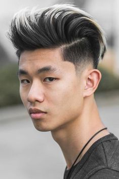 Asian Hair Highlights, Asian Men Short Hairstyle, Korean Medium Hair, Hair Color Asian, Boy Haircuts, Asian Haircut, Asian Men Hairstyle, Men Hair Color