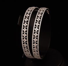 Indian Diamond Jewellery, Diamond Pendants Designs, Beautiful Bracelets, Bracelets Design, The Bangles