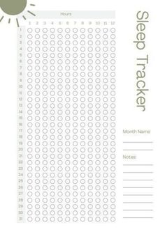 a printable sheet with circles and the word's name in green on it