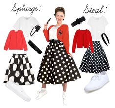 Sock Hop Outfits For Women, Disco Ideas, 1950 Outfits, Sock Hop Costumes, Stile Pin Up, 50s Sock Hop, Sock Hop Party