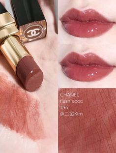 2022 Makeup, Penyimpanan Makeup, Alat Makeup, Chanel Lipstick, Hairstyles Prom, Lip Color Makeup, Makeup Accesories, Lip Makeup Tutorial, Swag Makeup