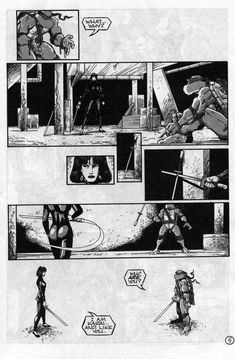 an image of a comic strip with some characters in it