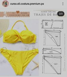 Bra Pattern, String Bikinis, Sewing Projects, Gym, Sewing, Bra, Pattern