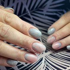 27 Silver Nail Designs for a Dazzling Look Reverse French