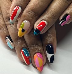 Dainty Nails, Retro Nails, Sassy Nails, Fire Nails, Funky Nails, Nail It