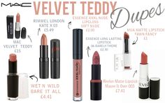 mac velvet teddy dupe - Google Search Mac Velvet Teddy Lipstick, Lipstick Drugstore, Revlon Matte Lipstick, Mac Lipstick Velvet Teddy, Kylie Jenner Lipstick, Beauty Products Drugstore